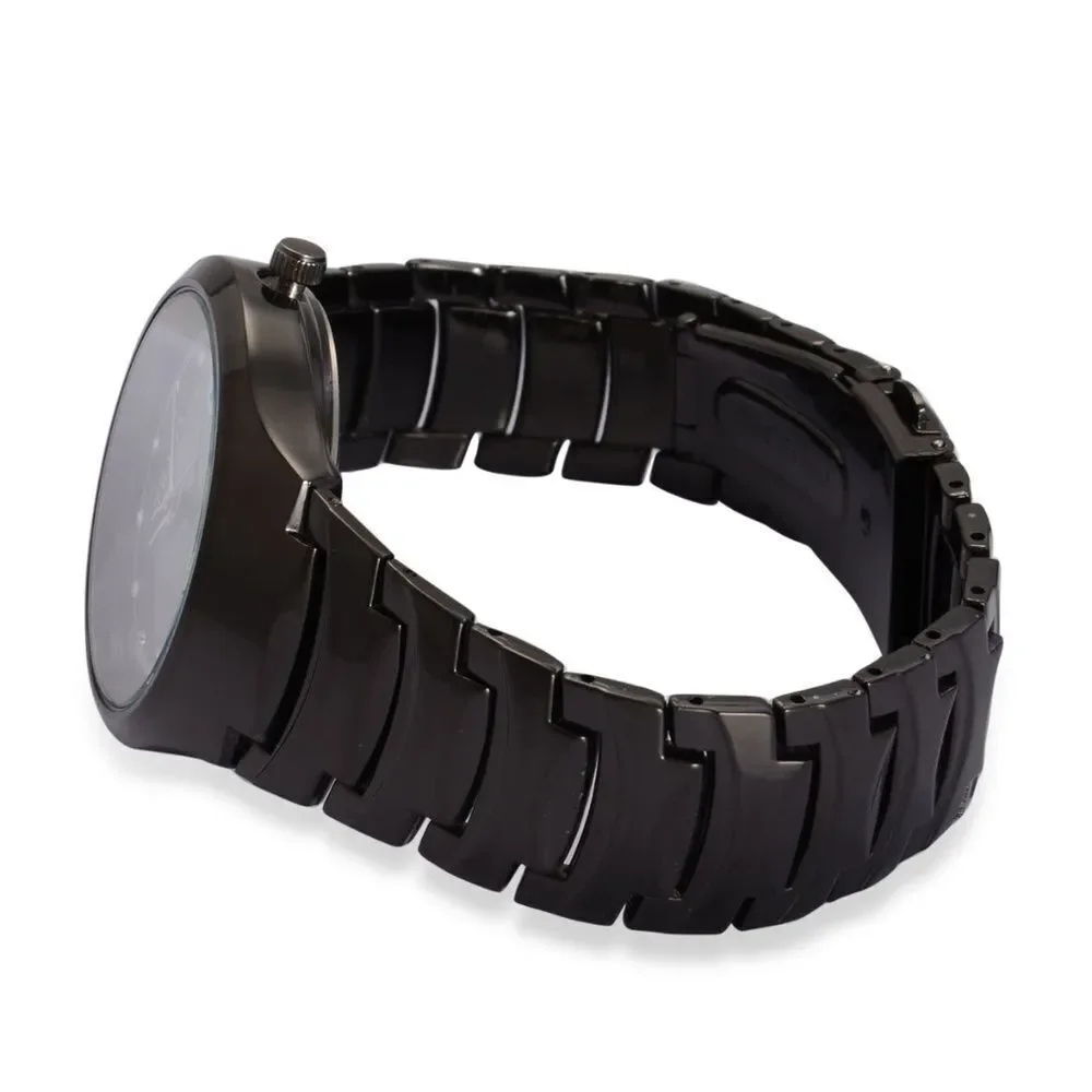 STRADA Date Watch Black Band